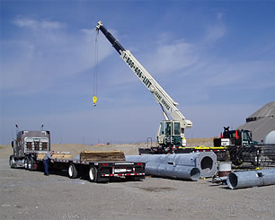 14 ton stinger crane